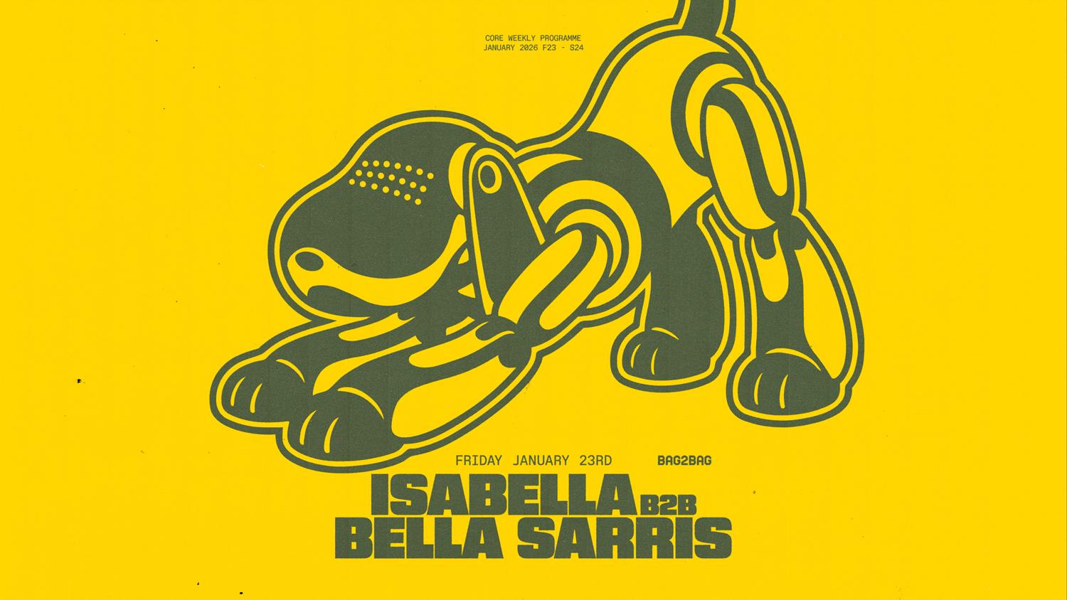 Bag2Bag W/ Isabella B2B Bella Sarris