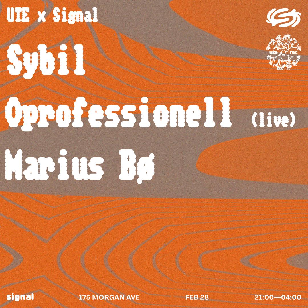 Ute Showcase: Sybil (Uk), Marius Bø, Oprofessionell