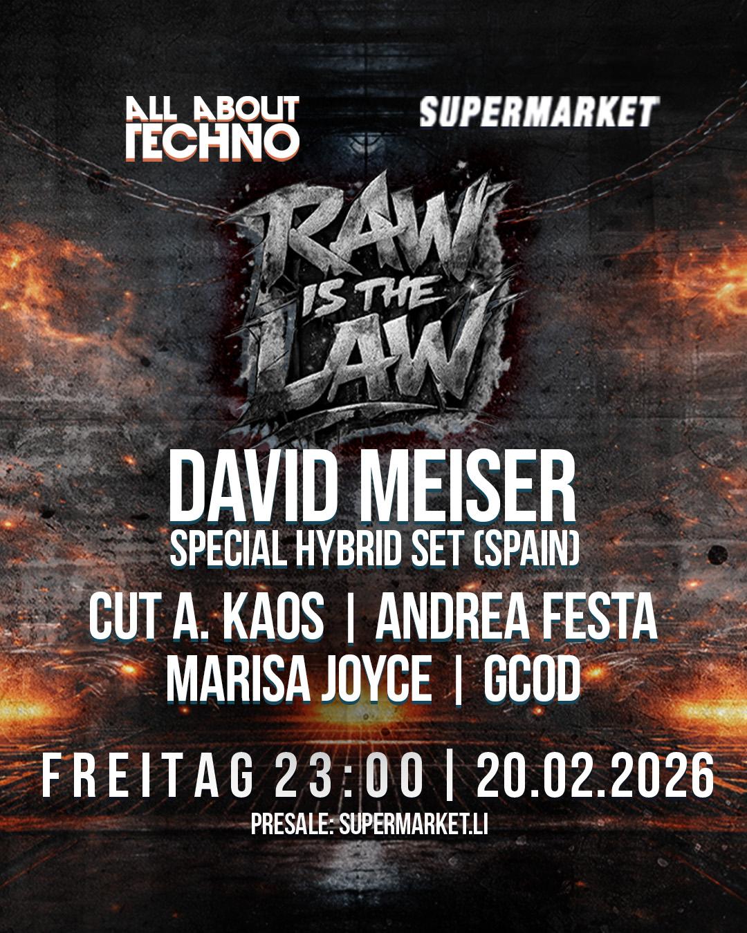All About Techno Presents 'Raw Is The Law'