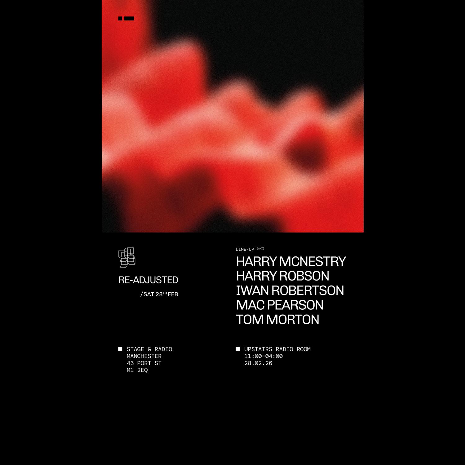 Re-Adjusted [012] At Stage & Radio Manchester