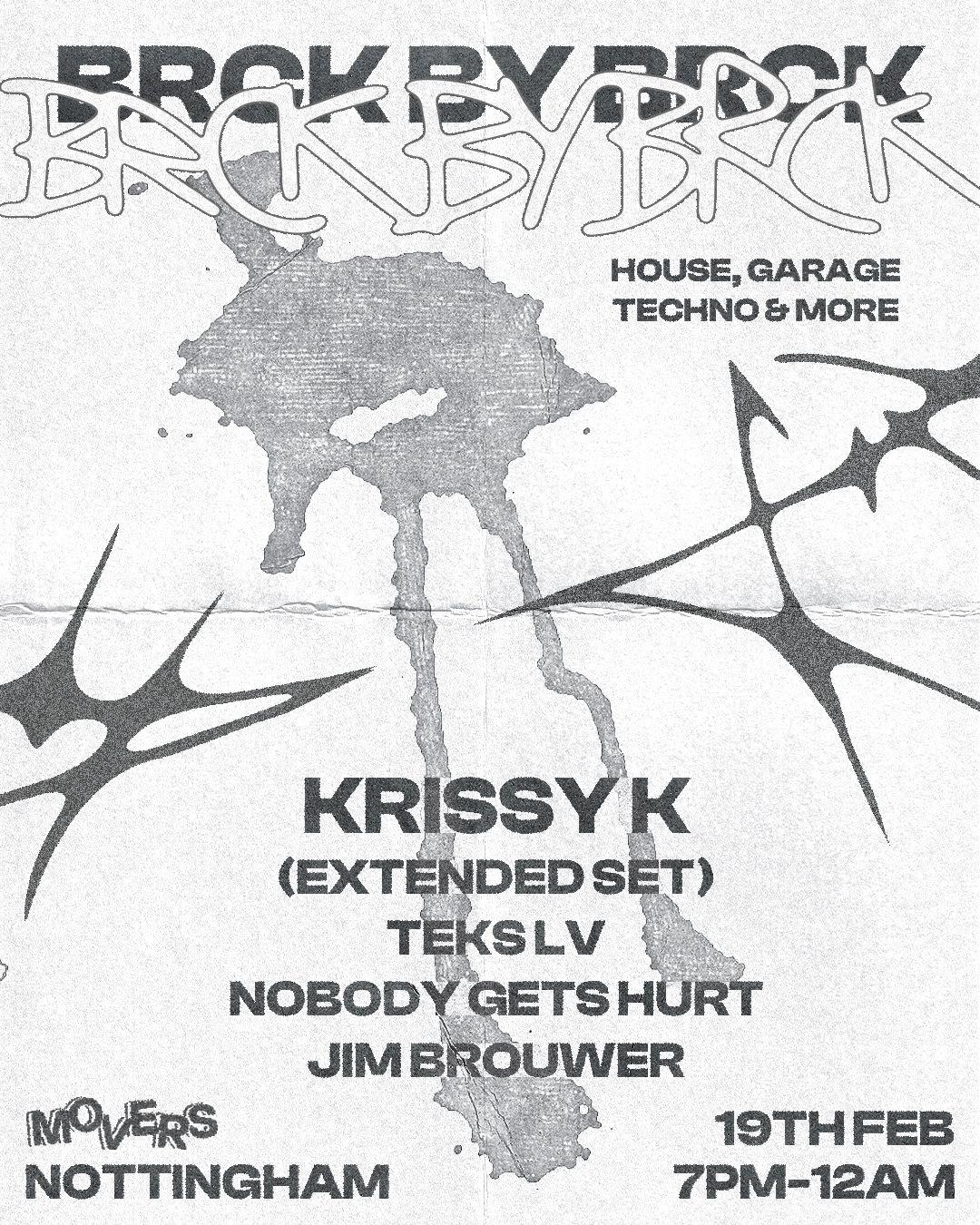 Brck By Brck: Launch Party With Krissy K, Teks Lv + More