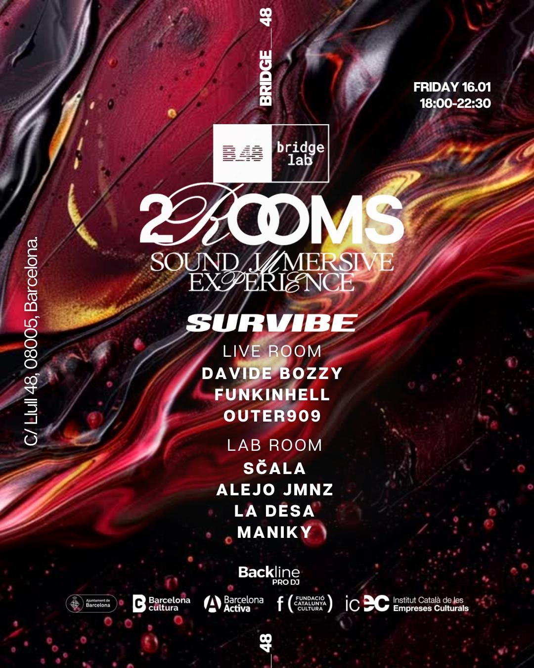 Bridge_48 Presenta 2Rooms