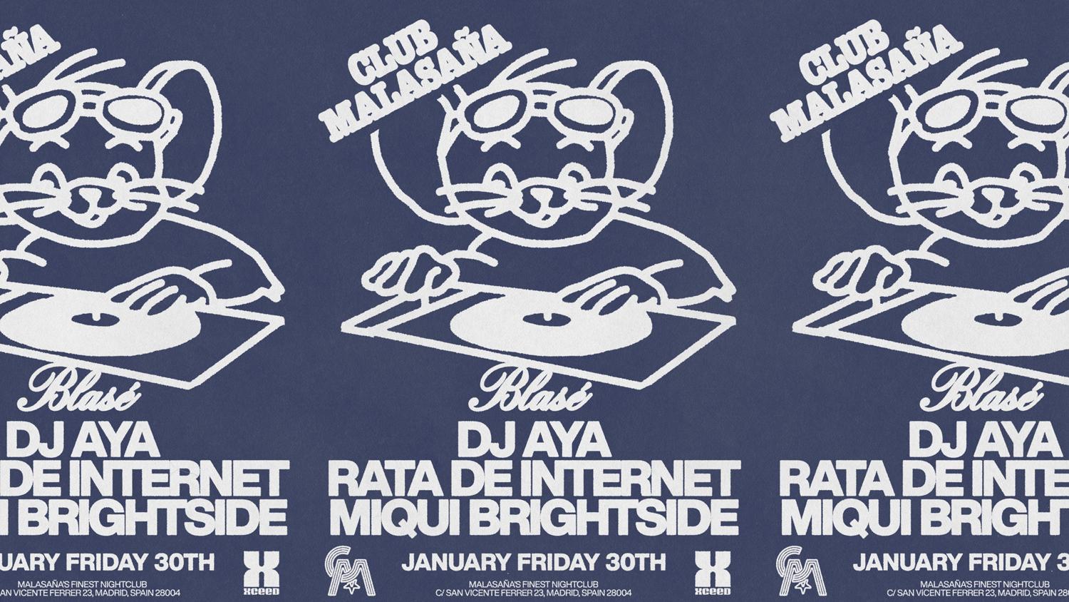 Blasé Feat. Dj Aya + Rata De Internet