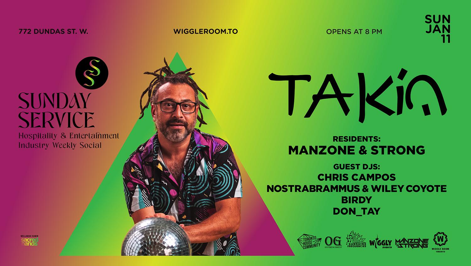 Sunday Service: Takin - Chris Campos