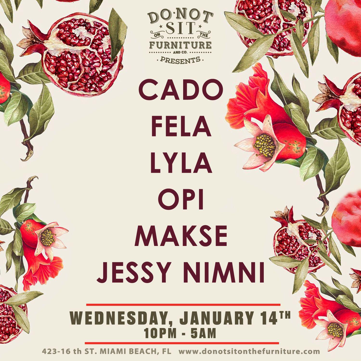 Cado, Fela, Lyla, Opi, Makse & Jessy Nimni