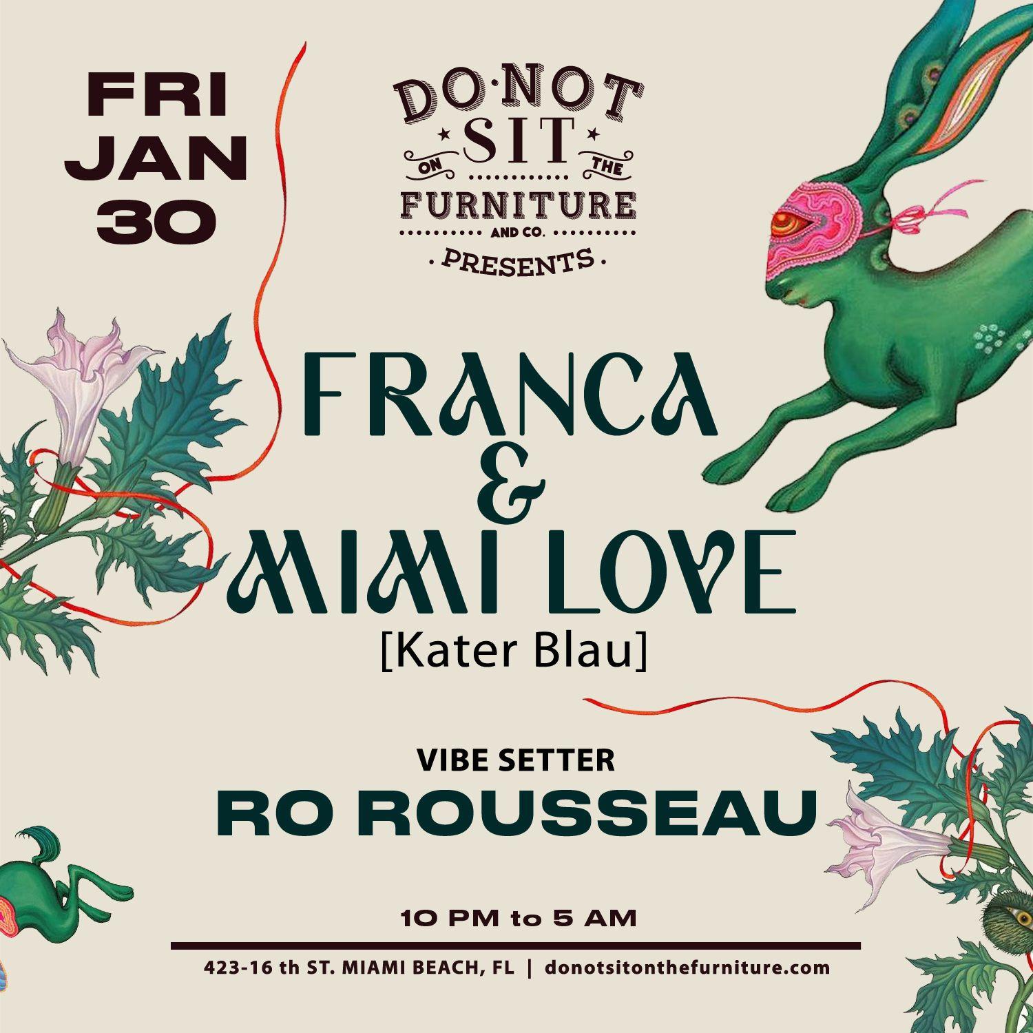 Franca & Mimi Love [Kater Blau]