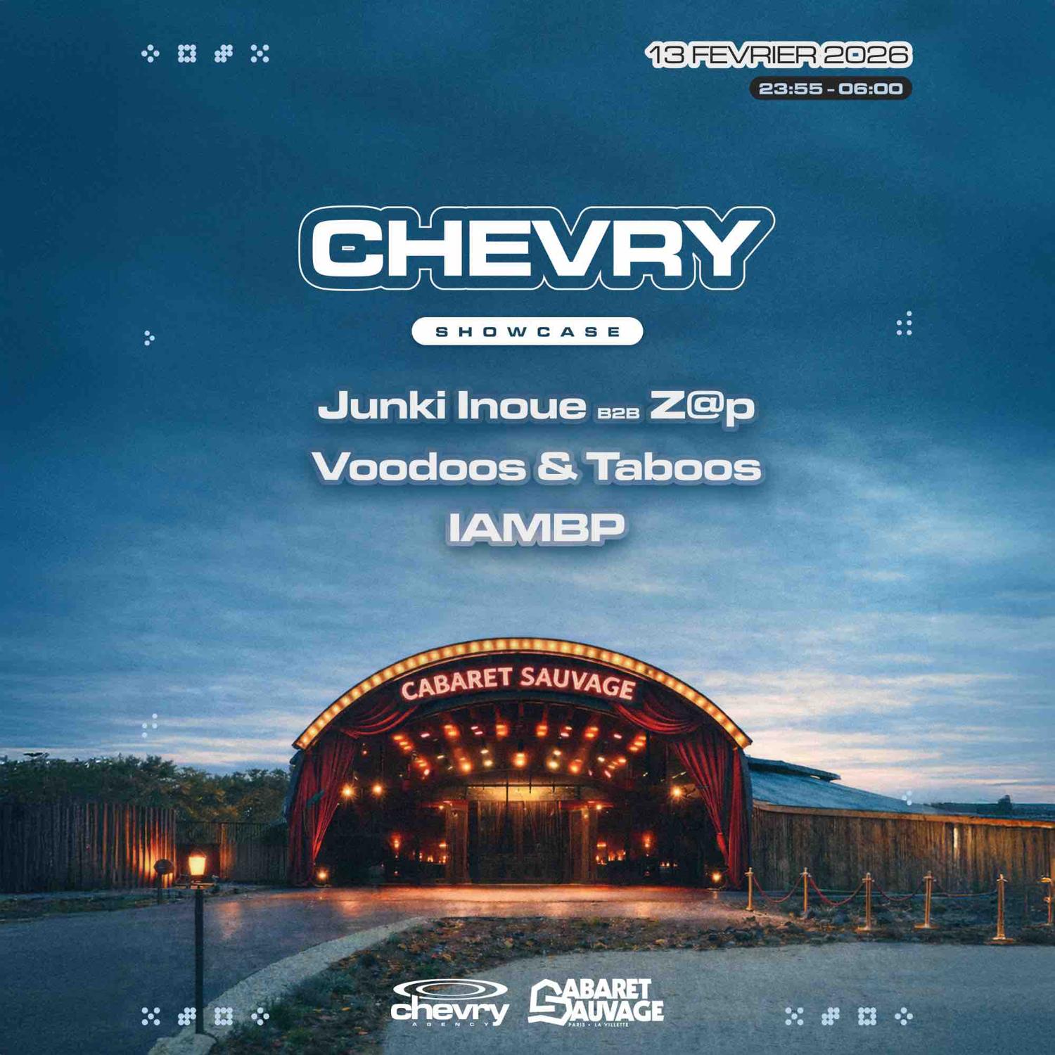 Chevry Showcase: Junki Inoue, Z@P, Voodoos & Taboos & Iambp