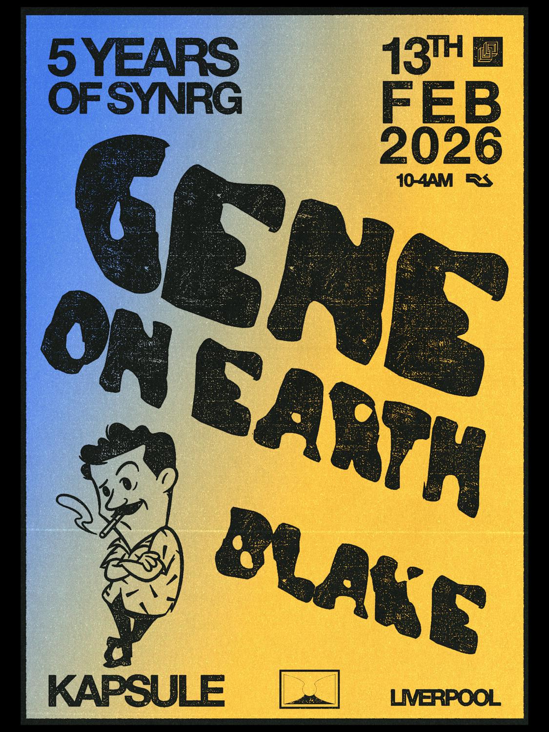 Synrg Presents: Gene On Earth, Blake