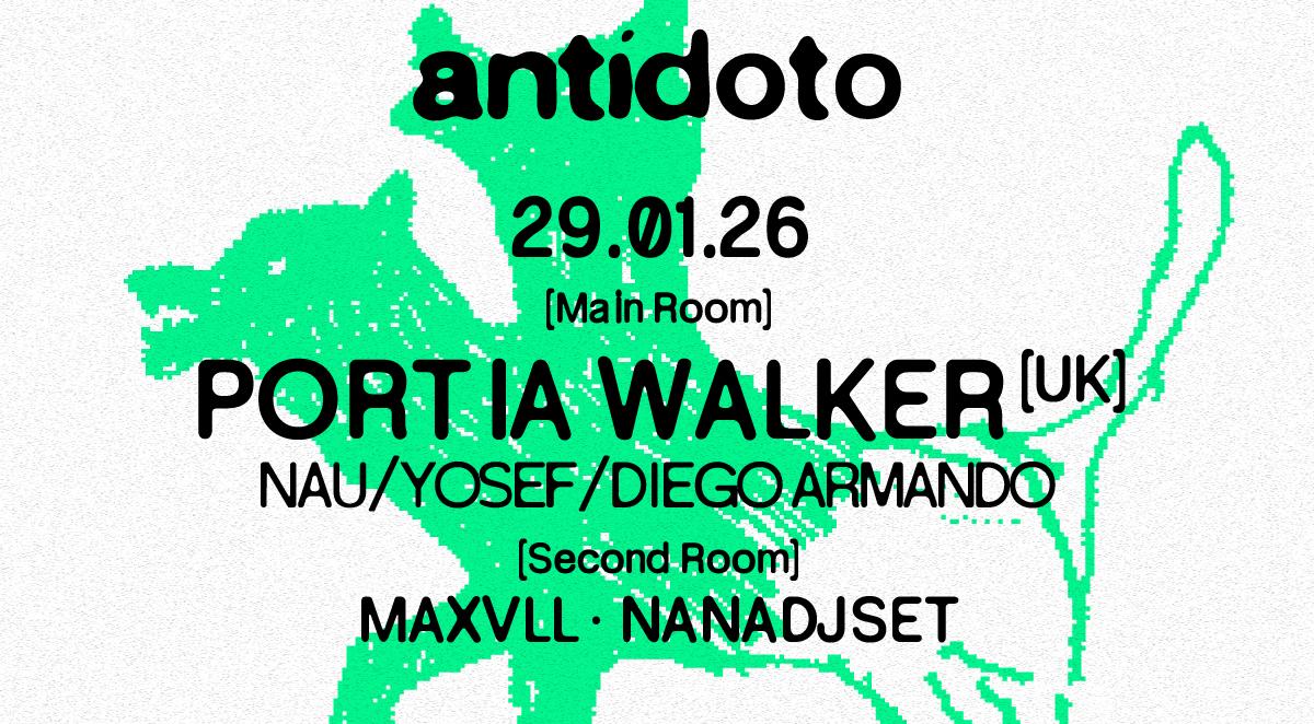 Antidoto Club: Portia Walker