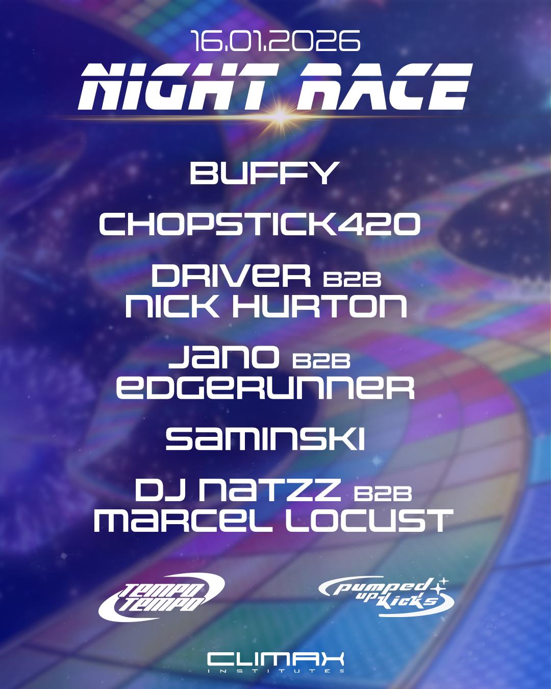 Tempó Tempó X Pumped Up Kicks - Night Race