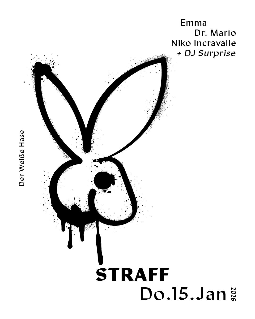 Straff / Thursday Techno / 5€ Until 1 Am With Ra Ticket