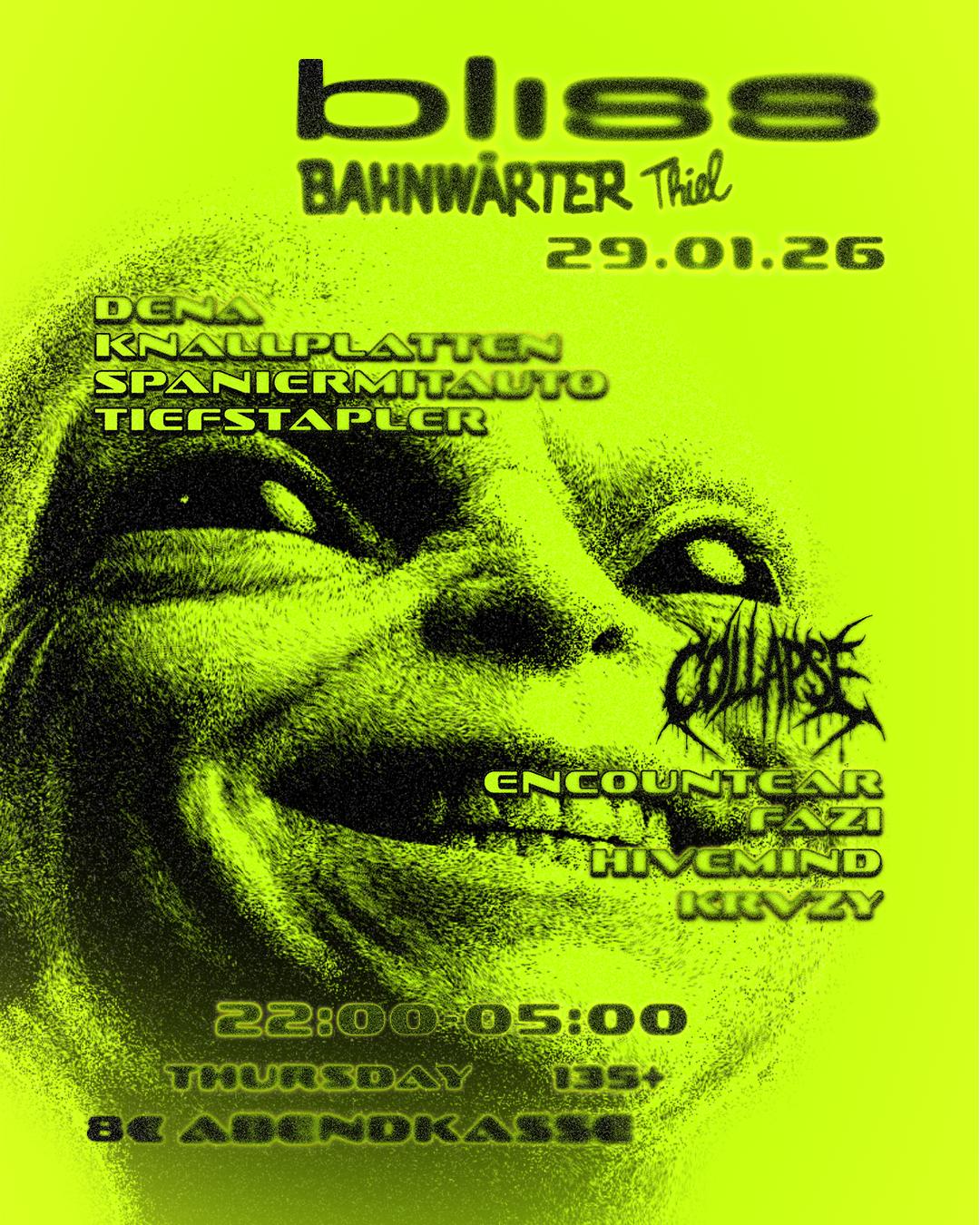 135+ Mit Bliss & Collapse |&nbsp;Bahnwärter Thiel