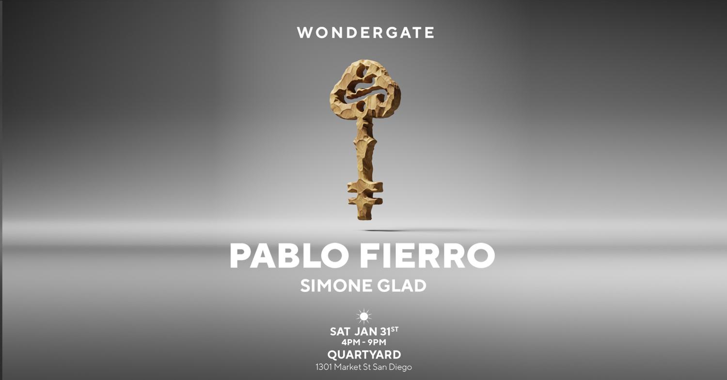 Wondergate Presents: Pablo Fierro