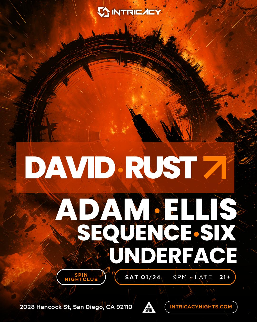 David Rust, Adam Ellis, Sequence Six + More