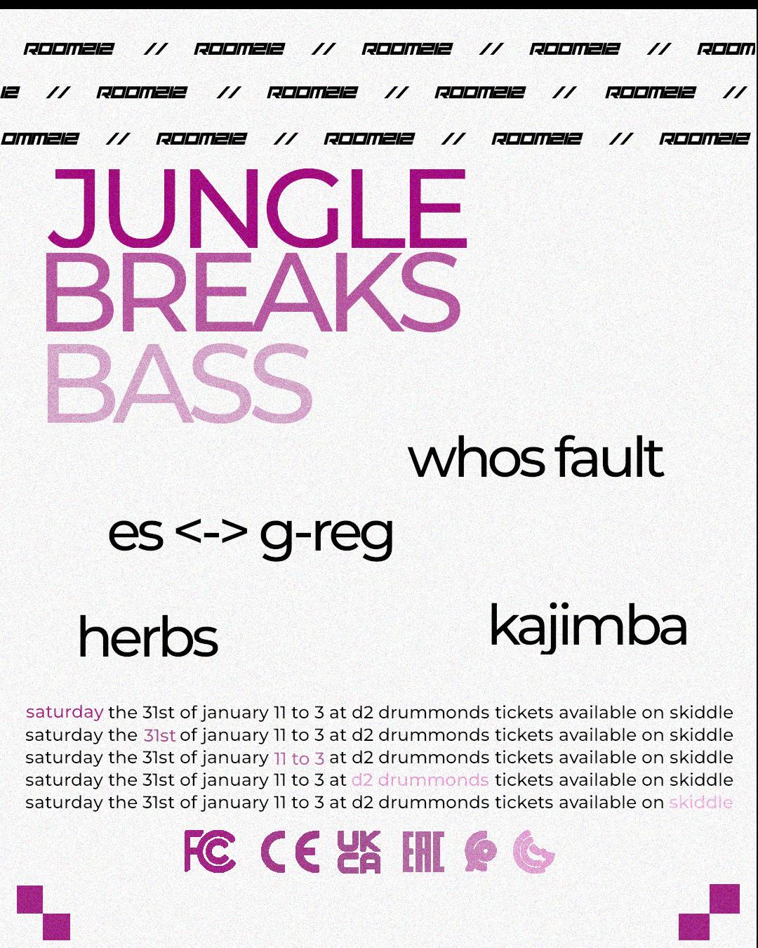 Room212 // Jungle, Breaks & Bass
