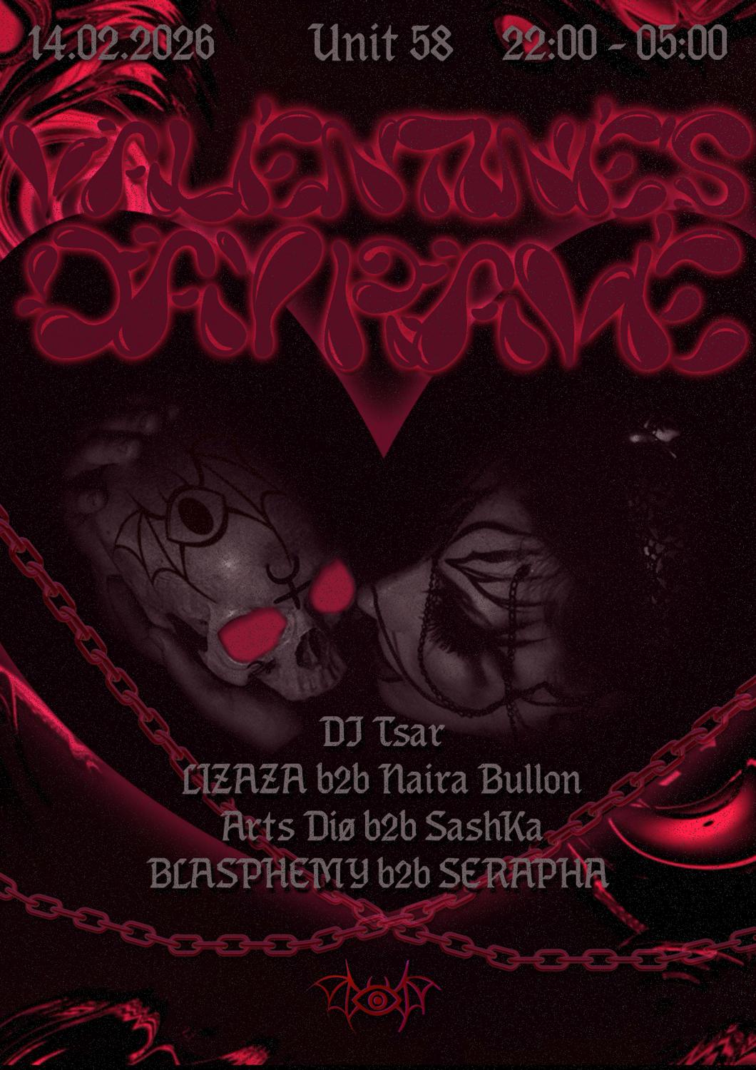 Palace Underground - Valentines Rave // Techno_Industrial_Hard Techno //