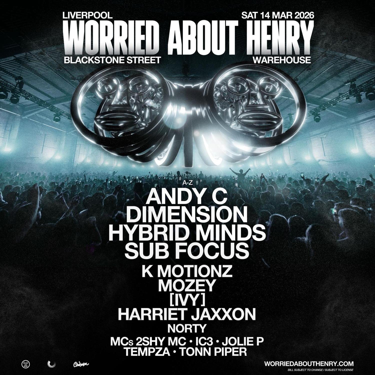 Worried About Henry - Andy C, Dimension, Hybrid Minds, Sub Focus