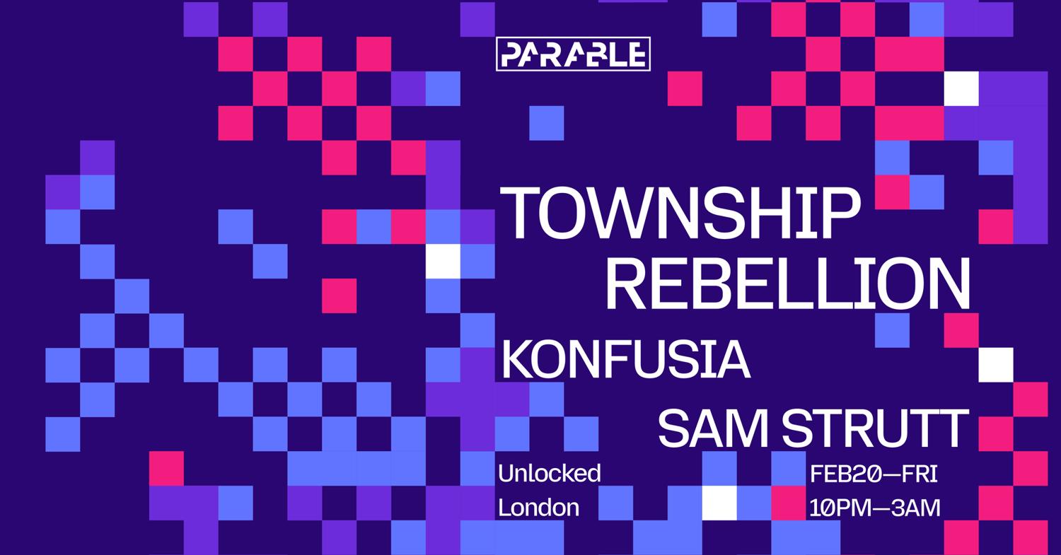 Parable: Township Rebellion, Konfusia, Sam Strutt