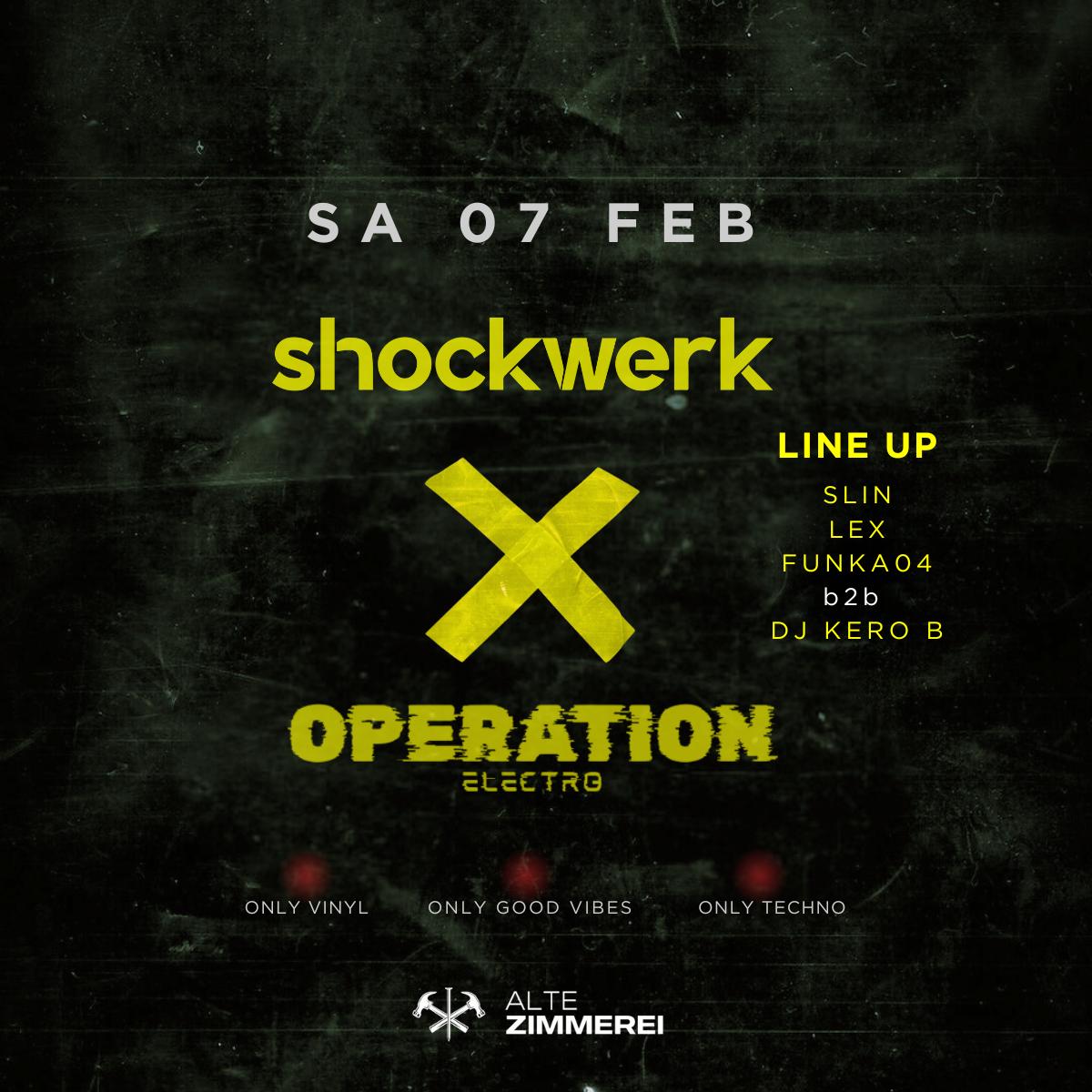 Shockwerk X Operation Electro
