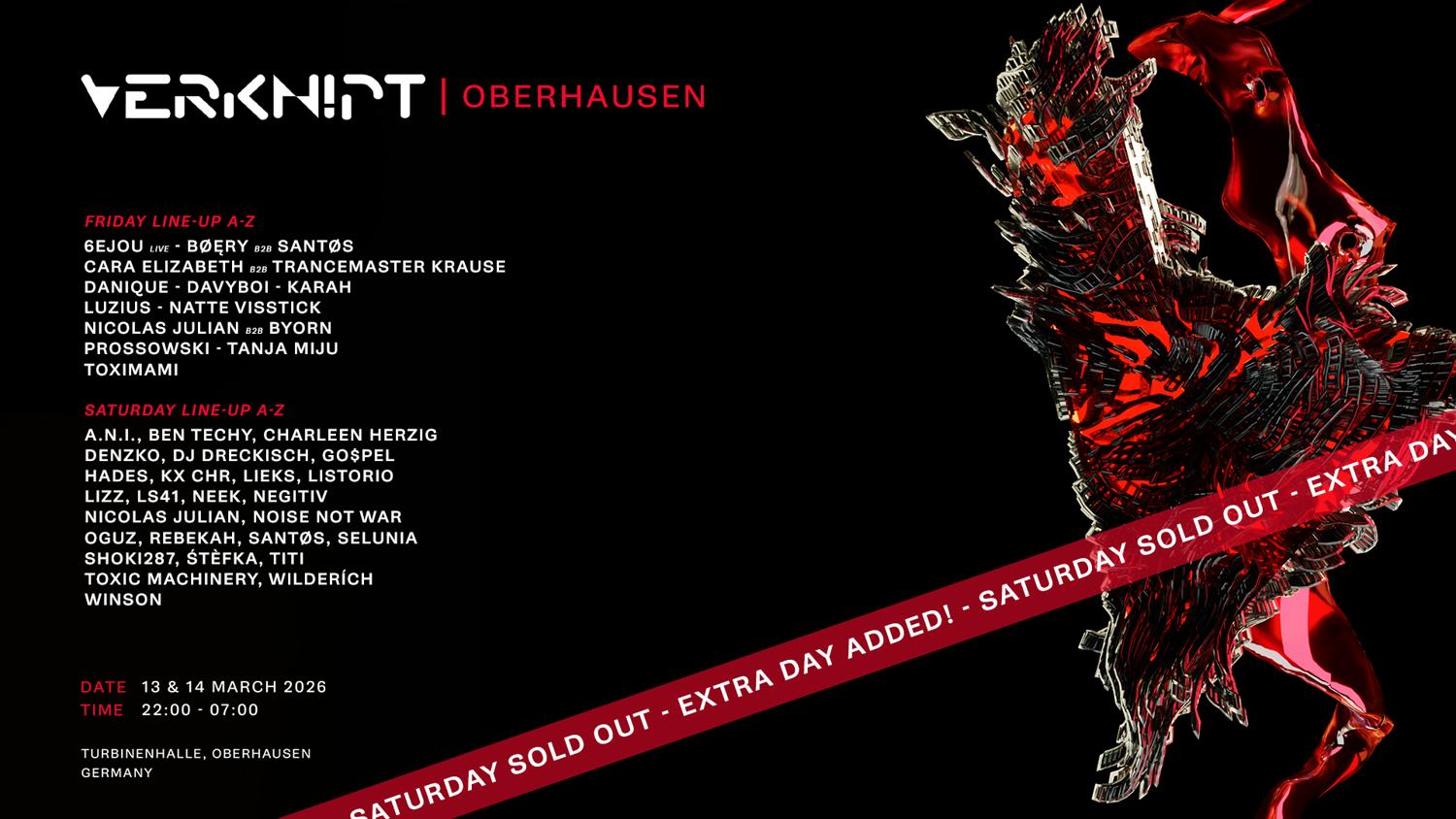 Verknipt Germany Oberhausen - 13 March