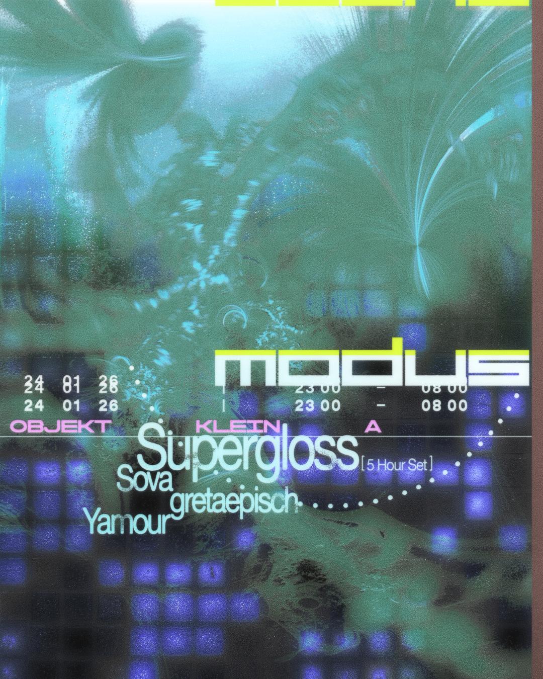 Modus: Supergloss [ 5H Set ]
