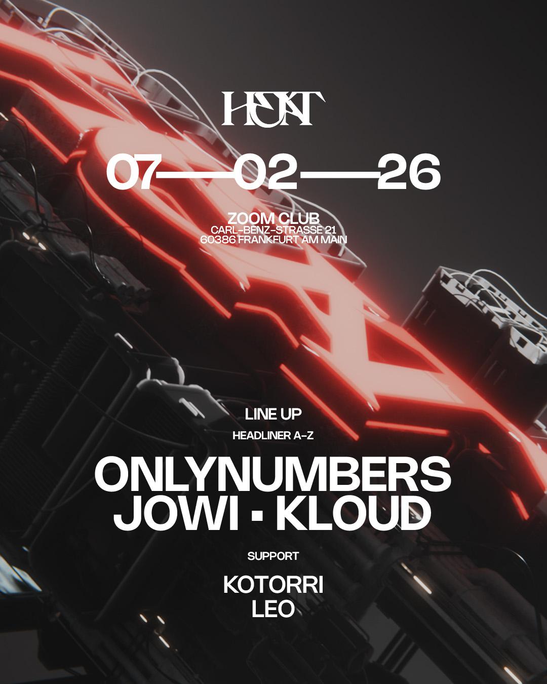 Heat Seasonopening With Only Numbers, Jowi, Kloud & Kotorri