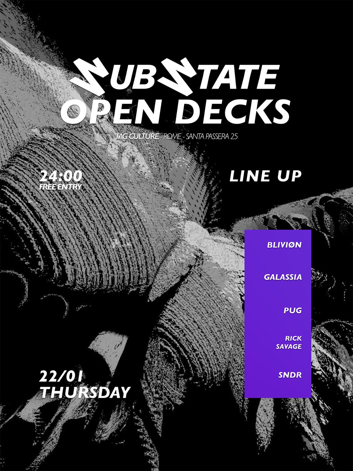 Substate: Open Decks
