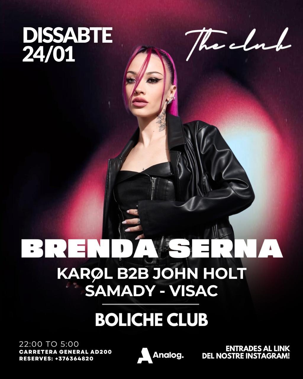 Club Theboss Presenta Brenda Serna