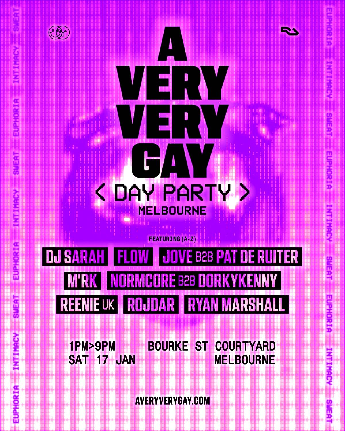 A Very Very Gay Day Party - Melbourne
