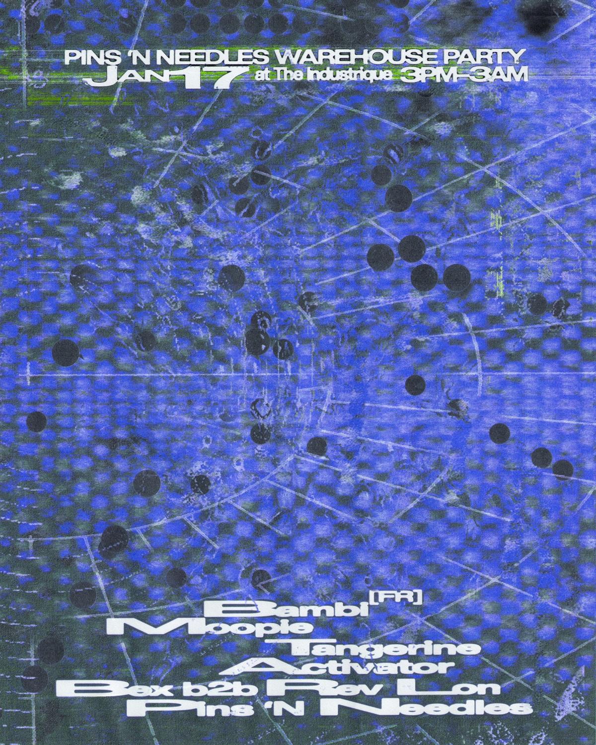 Pins 'N Needles Warehouse Party Feat. Bambi