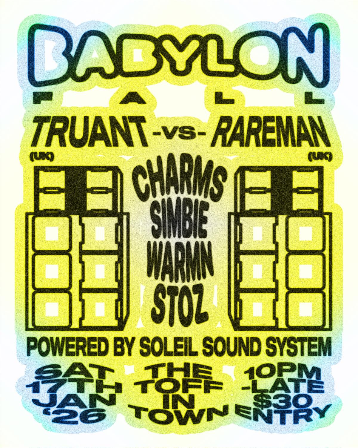 Babylon Fall Feat. Truant (Uk) & Rareman (Uk)