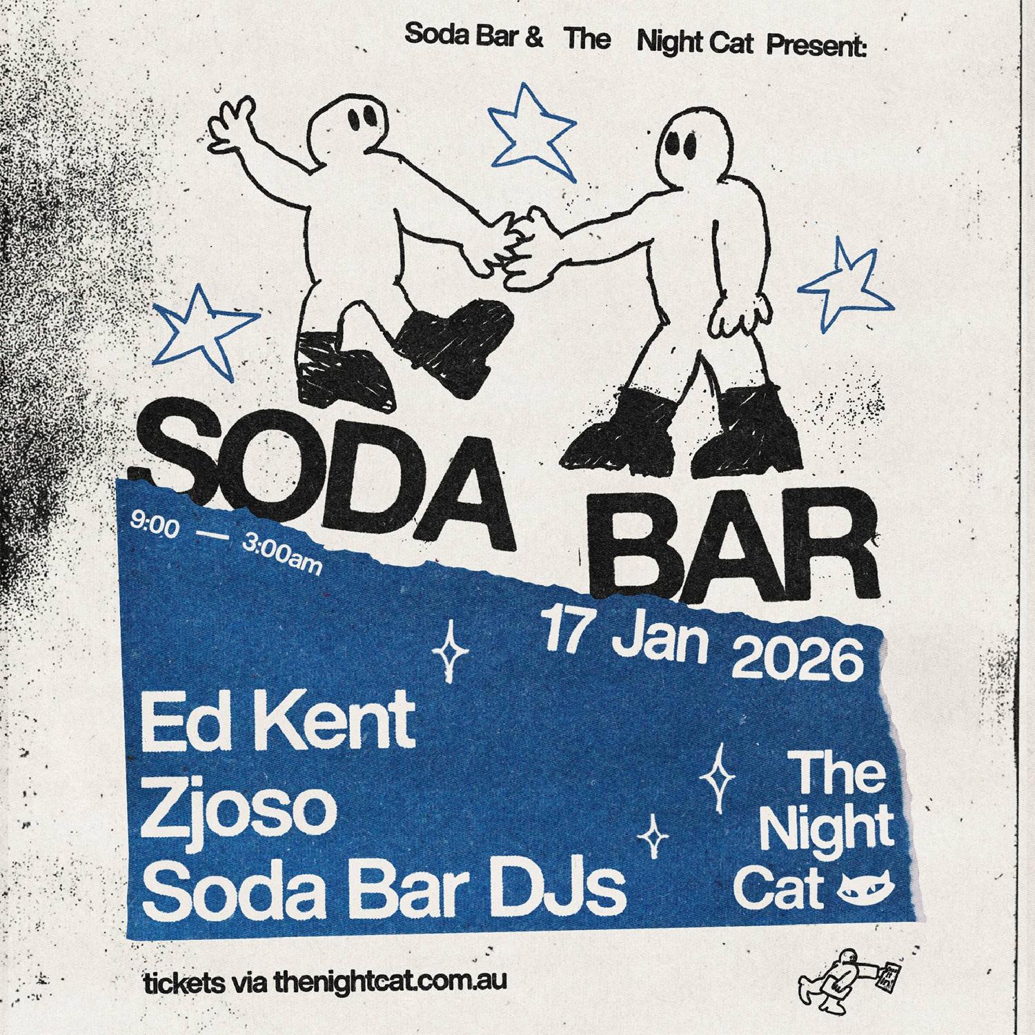 Soda Bar Pres. Ed Kent + Zjoso