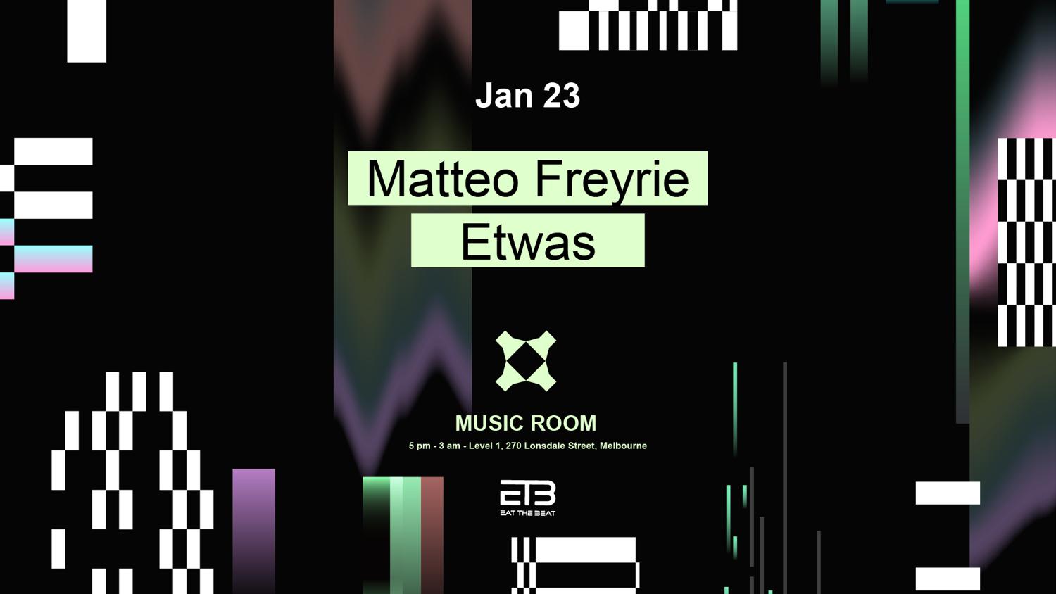 Matteo Freyrie B2B Etwas │ All Night Long - The Music Room