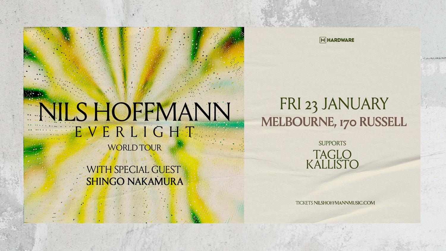Nils Hoffmann Everlight Tour - Melbourne