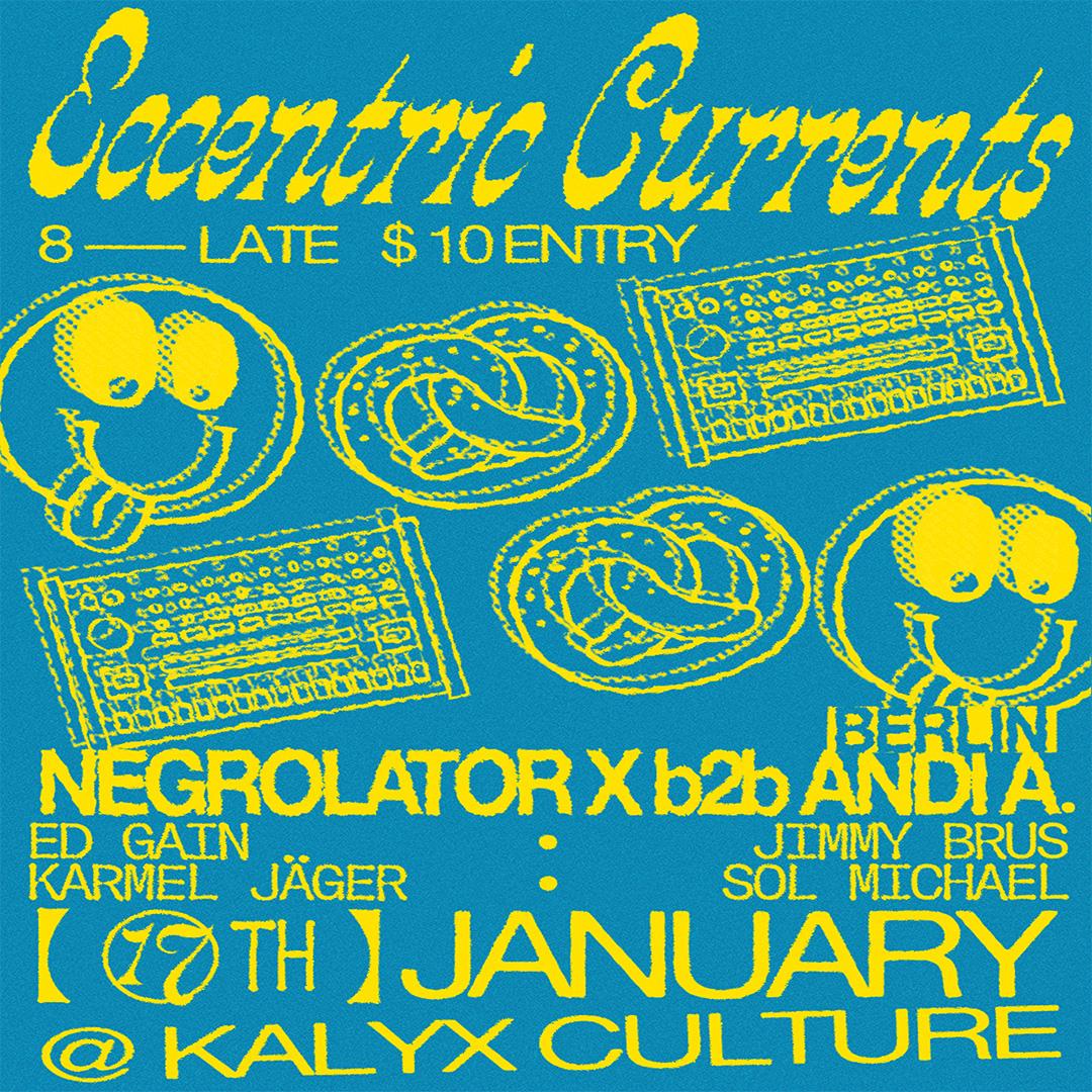 Eccentric Currents: Andi A B2B Negrolator X (Berlin)