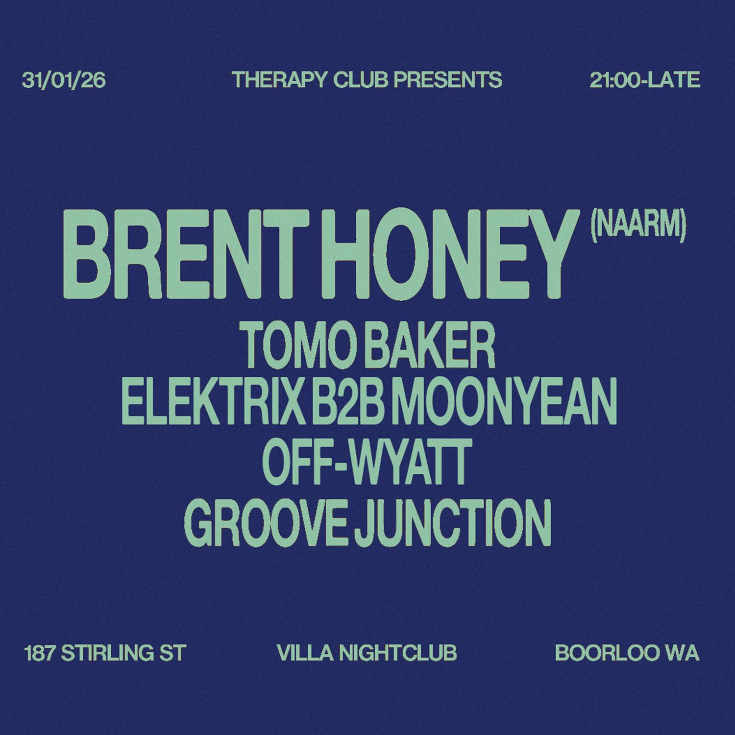 Therapy ~ Brent Honey (Naarm)