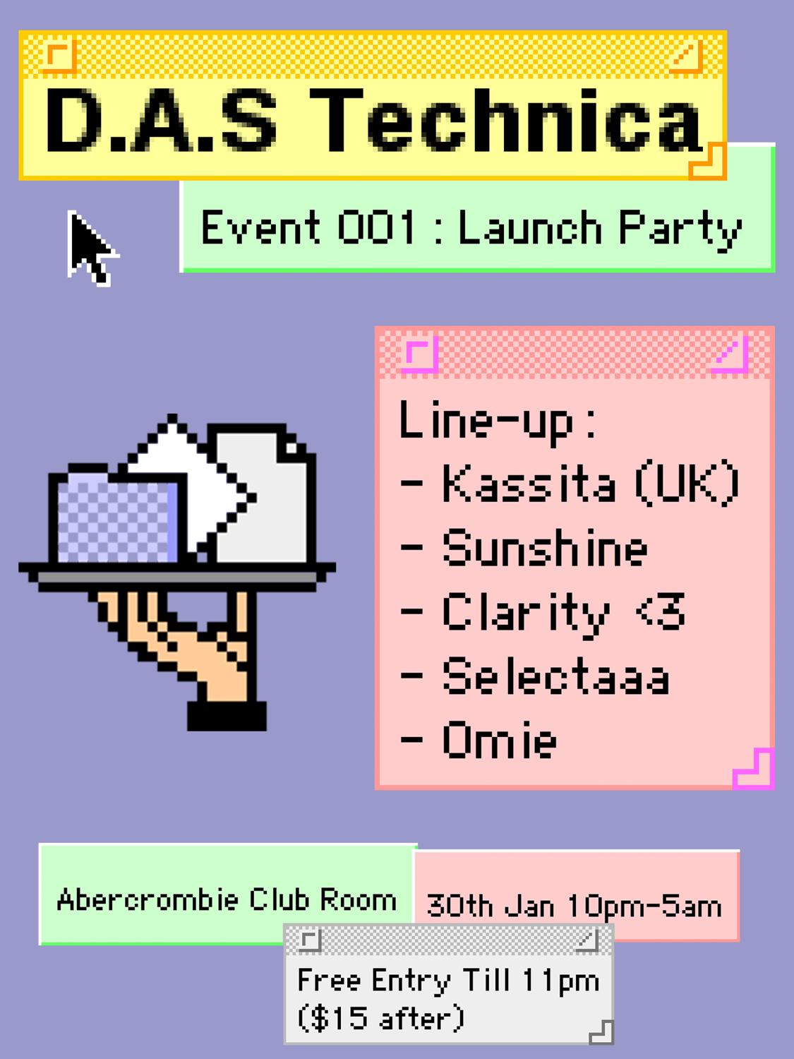 D.A.S Technica Launch Party