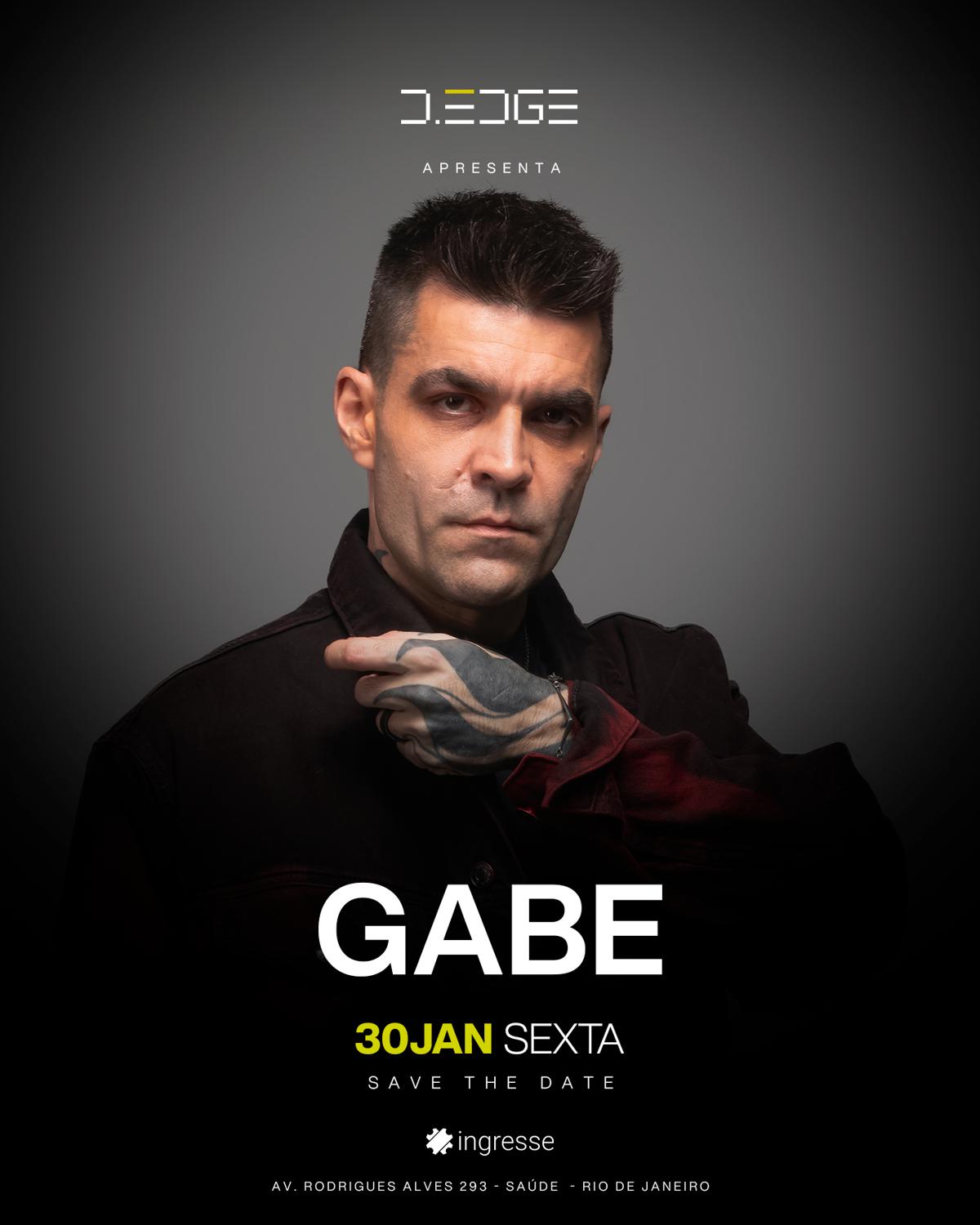D-Edge Rio Apresenta Gabe