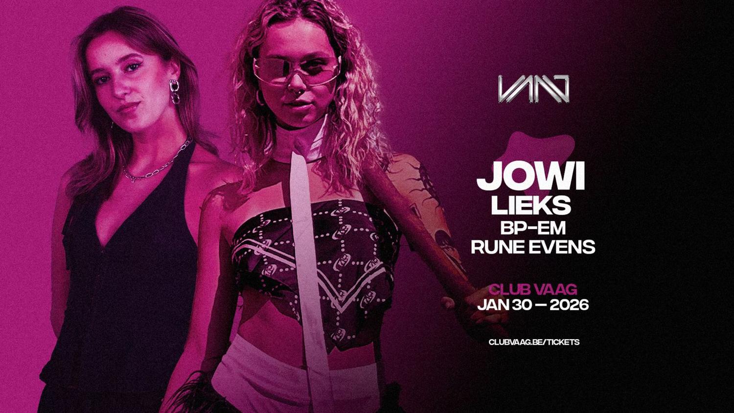 Club Vaag Invites Jowi