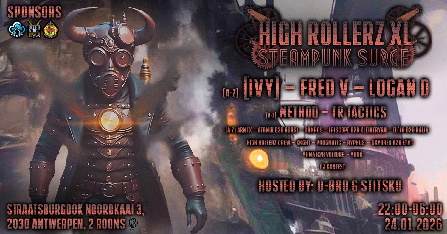 High Rollerz Xl: Steampunk Surge