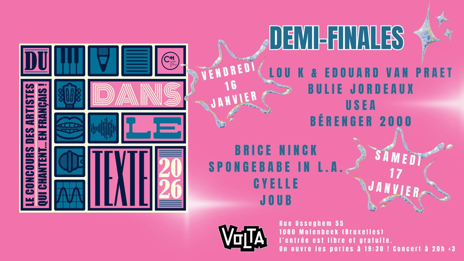 1/2 Finale - Du F. Dans Le Texte