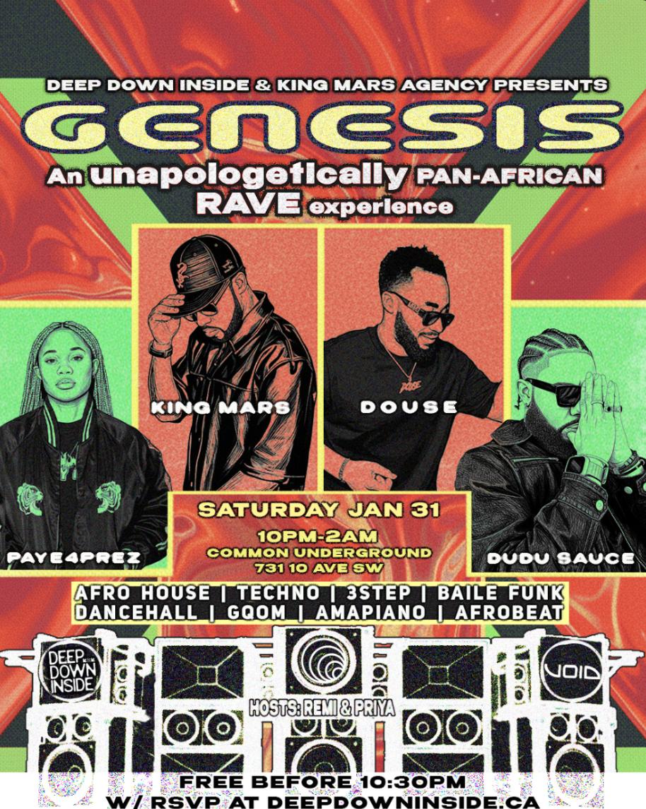 Deep Down Inside And King Mars Agency Present: Genesis - Verse 2