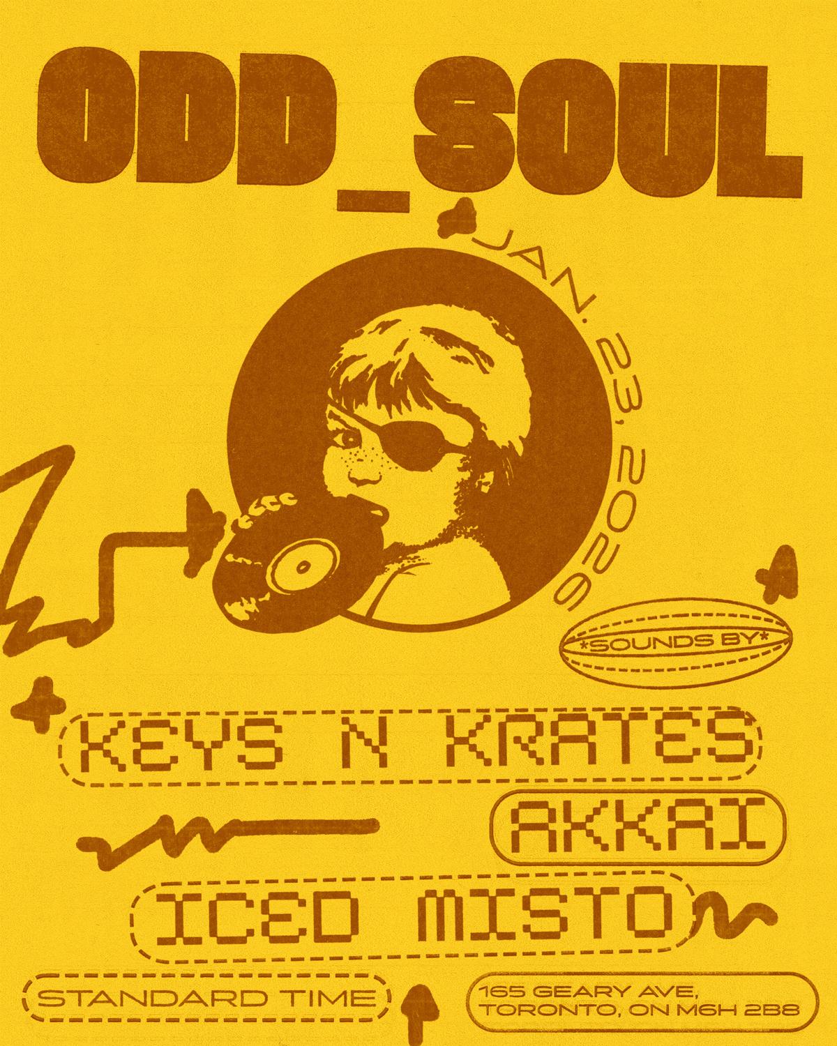 Odd Soul Featuring Keys N Krates, Akkai And Iced Misto