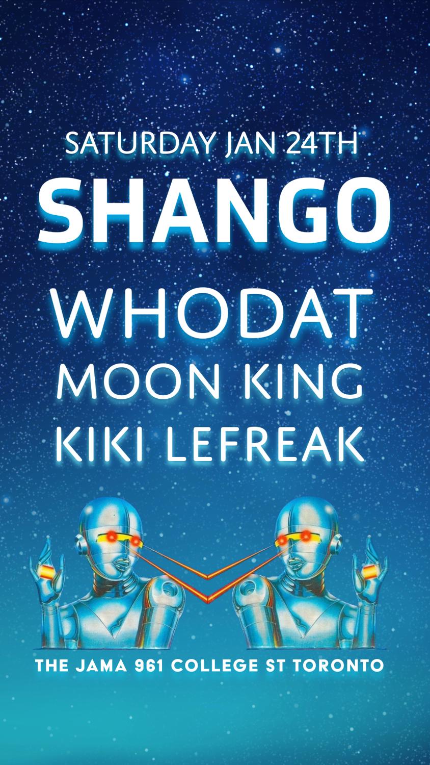 Shango With Whodat (Detroit), Moon King And Kiki Lefreak