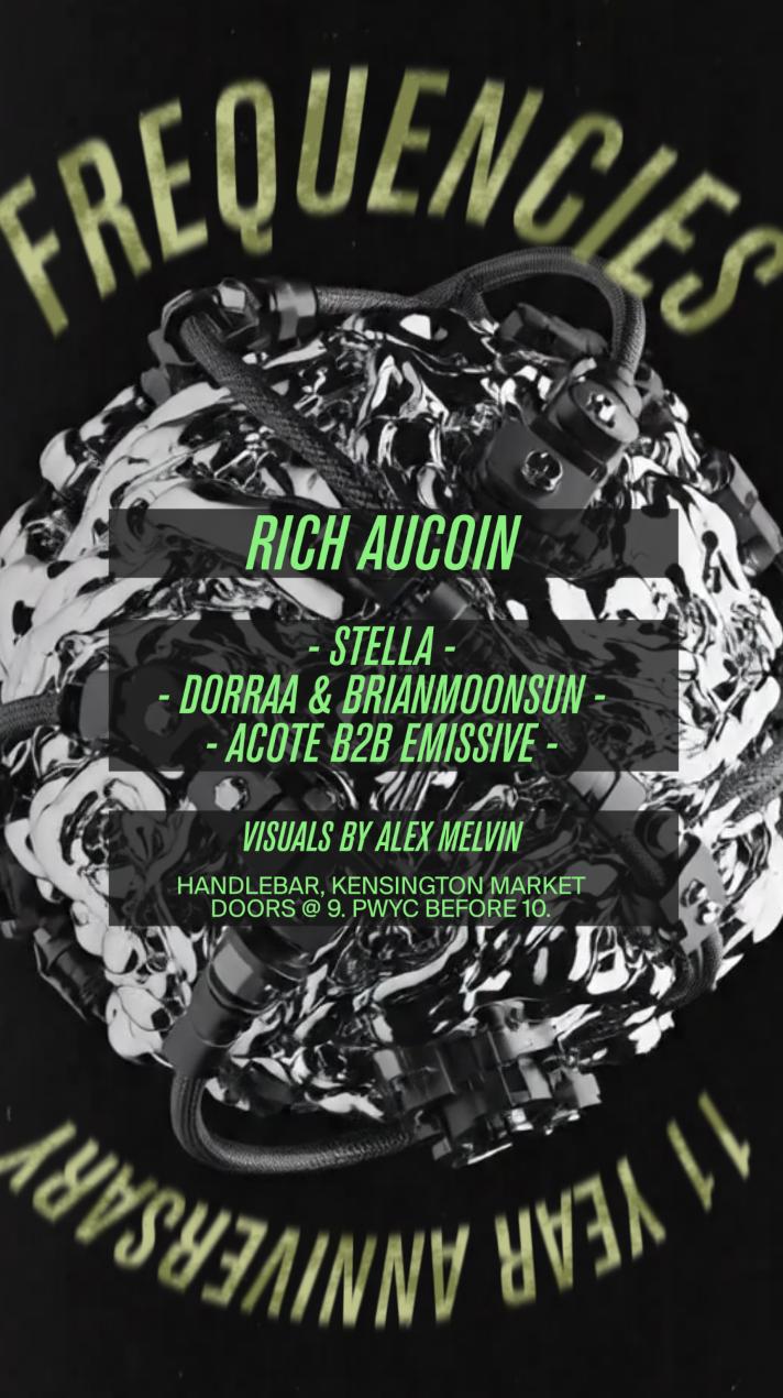 Frequencies: Rich Aucoin With Stella, Dorraa, Brianmoonsun, Acote & Emissive