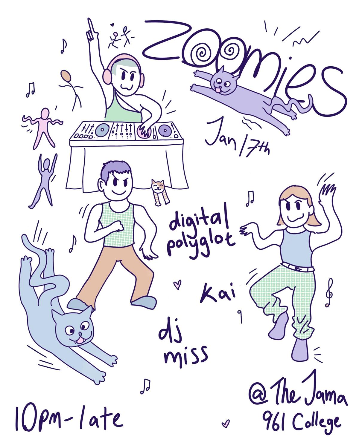 Zoomies・° - ✧ ✧ - °・