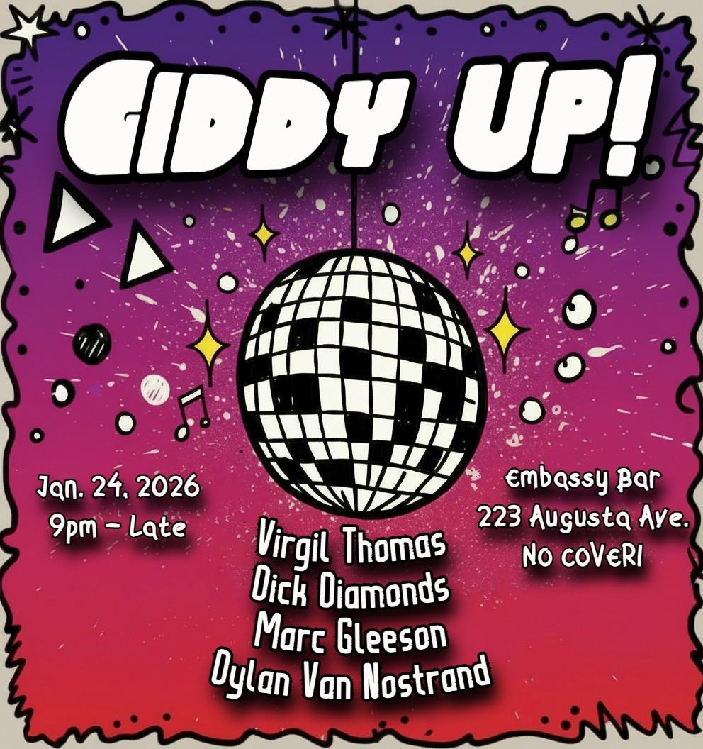 Giddy Up! With Virgil Thomas, Dick Diamonds, Marc Glesson, Dylan Van Nostrand