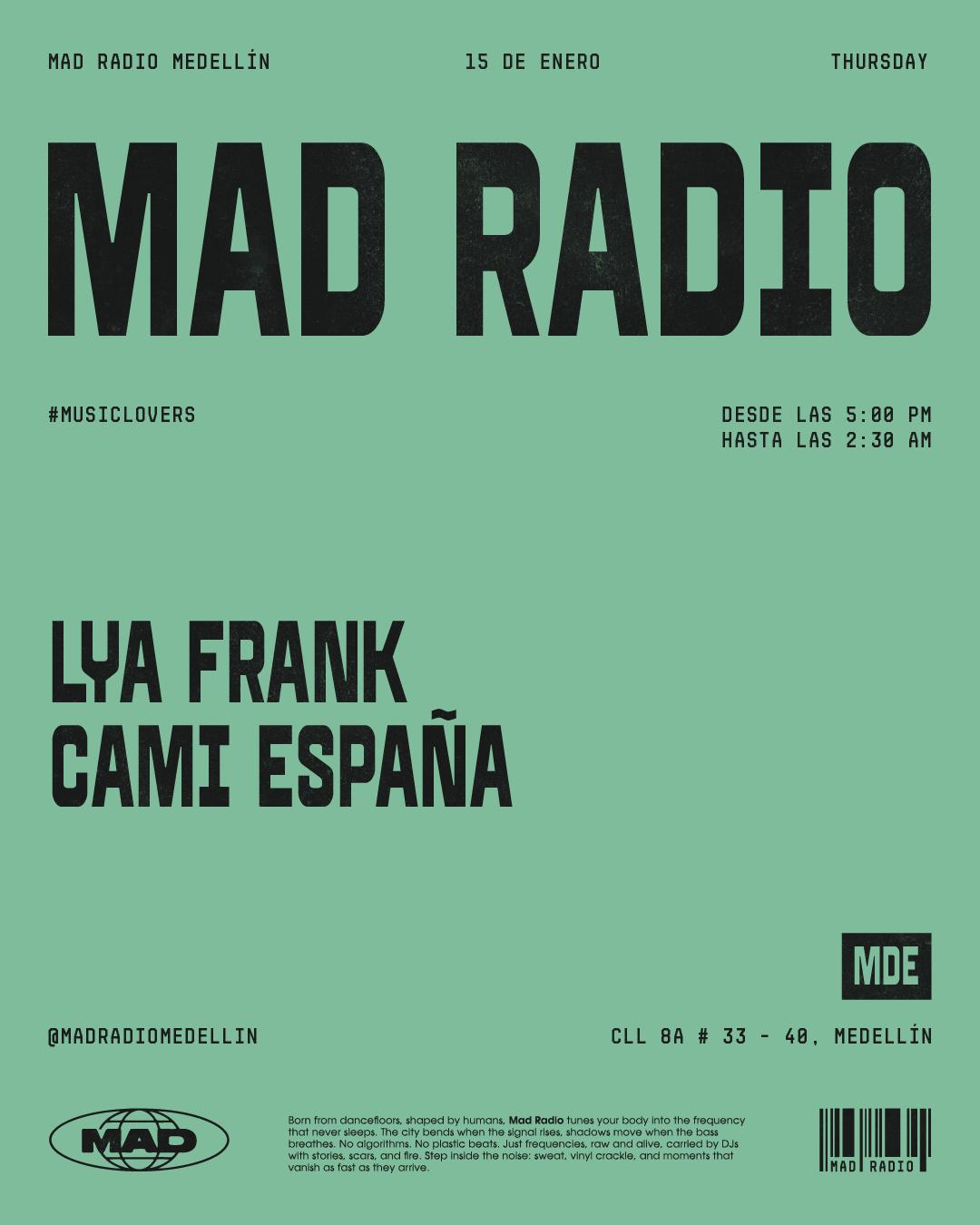 Lya Frank, Cami España