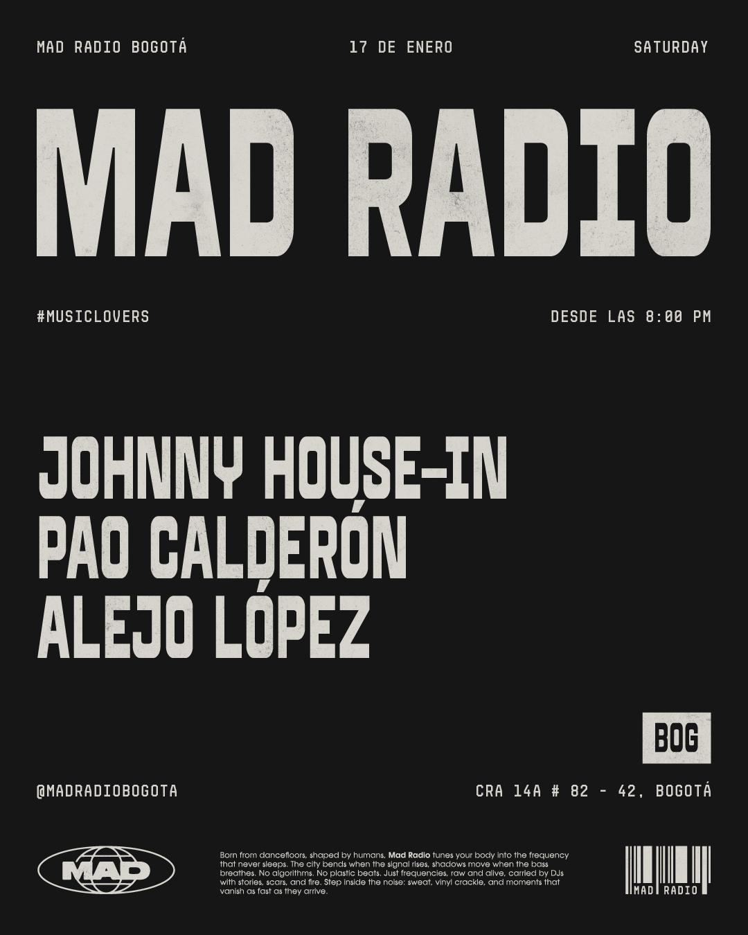 Johnny House-In, Pao Calderon, Alejo López