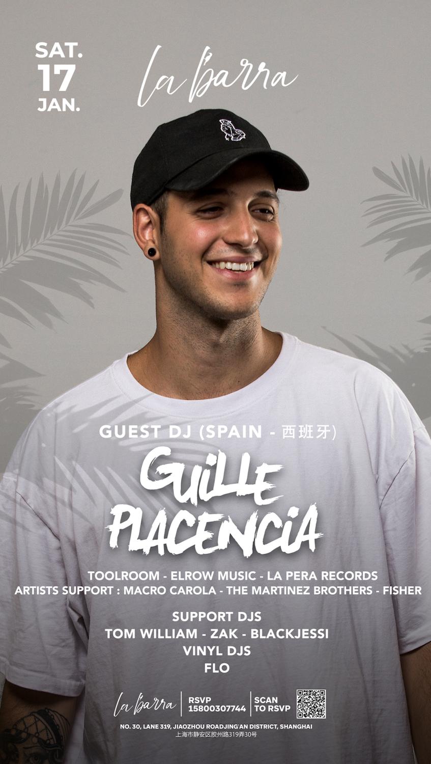 La Barra Presents: Guille Placencia